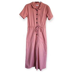 Madewell Strawberry Custard Utility Pantsuit Size 04